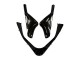 Purchase 2000-2001 Glossy Black Blue Flame White Kawasaki ZX9R Motorcycle Fairings UK