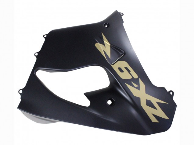 Purchase 2000-2001 Matte Black Gold Kawasaki ZX9R Motorcycle Fairings UK