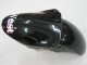 Purchase 2000-2001 Glossy Black White West Kawasaki ZX9R Motorcycle Fairings UK