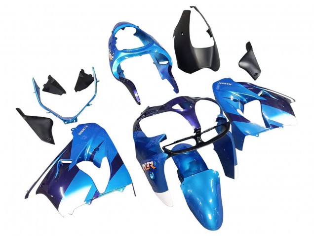 Purchase 2000-2001 Blue Black Kawasaki ZX9R Motorcycle Fairings UK