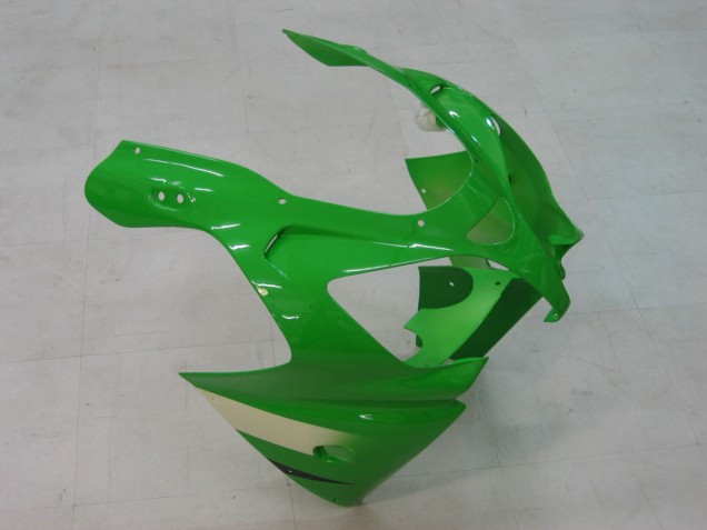 Purchase 2000-2001 Green Silver Black Kawasaki ZX9R Motorcycle Fairings UK