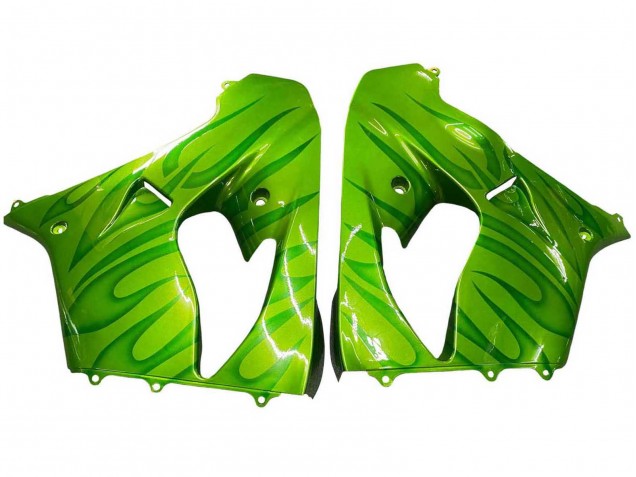 Purchase 2000-2001 Green Flame Kawasaki ZX9R Motorcycle Fairings UK