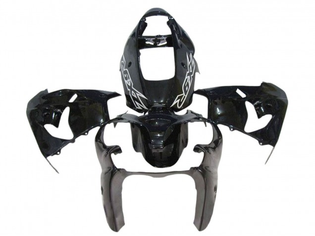 Purchase 2000-2001 Glossy Black Kawasaki ZX9R Motorcycle Fairings UK