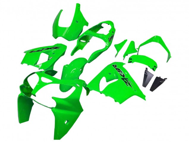 Purchase 2000-2001 Green Kawasaki ZX9R Motorcycle Fairings UK