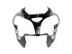 Purchase 2002-2003 Silver Glossy Black Monster Elf Kawasaki ZX9R Motorcycle Fairings UK