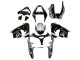 Purchase 2002-2003 Silver Glossy Black Monster Elf Kawasaki ZX9R Motorcycle Fairings UK