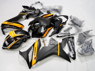 Purchase 2019-2020 Matte Black Yellow White Honda CBR650R Motorcycle Fairings UK