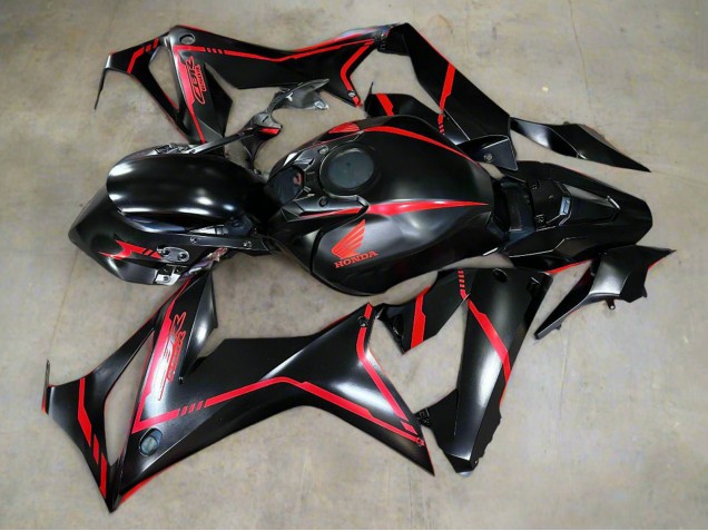 Purchase 2019-2020 Matte Black Red Stripe Honda CBR650R Motorcycle Fairings UK Purchase 2019-2020 Matte Black Red Stripe Honda CBR650R Motorcycle Fairings UK