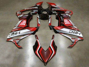 Purchase 2019-2020 Matte Red Black White HRC Honda CBR650R Motorcycle Fairings UK