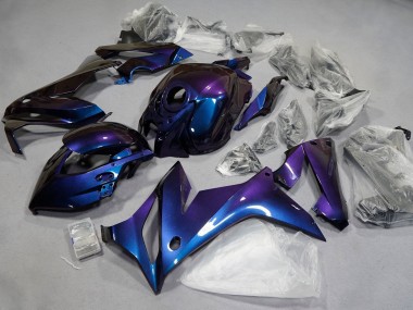 Purchase 2021-2023 Chameleon Blue Purple Honda CBR650R Motorcycle Fairings UK