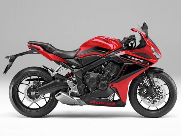 Purchase 2021-2023 Red Black Honda CBR650R Motorcycle Fairings UK