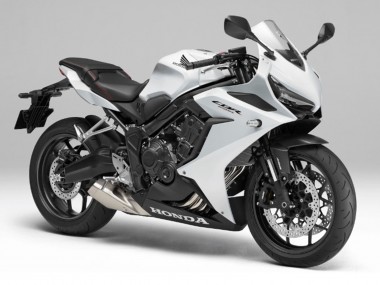 Purchase 2021-2023 White Honda CBR650R Motorcycle Fairings UK