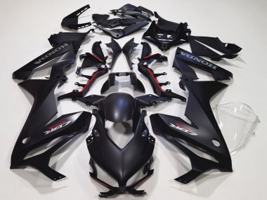Purchase 2021-2023 Matte Black Red Grey Honda CBR650R Motorcycle Fairings UK
