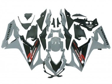 Purchase 2021-2023 Nardo Grey Black Red Honda CBR650R Motorcycle Fairings UK