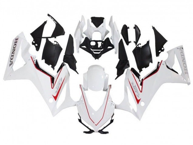 Purchase 2021-2023 White Red Black Honda CBR650R Motorcycle Fairings UK