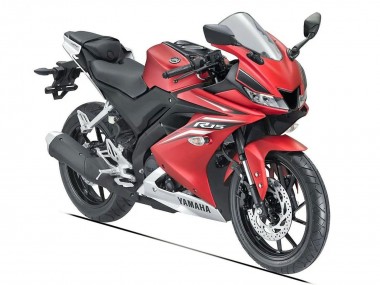 Purchase 2018-2024 Matte Red Black Yamaha YZF R15 Motorcycle Fairings UK