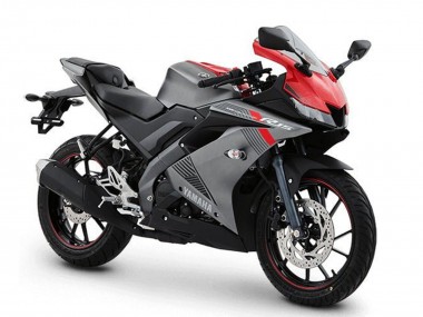 Purchase 2018-2024 Matte Grey Red Yamaha YZF R15 Motorcycle Fairings UK