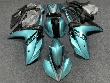 Purchase 2015-2018 Blue Turquoise Black Yamaha YZF R3/R25 Motorcycle Fairings UK