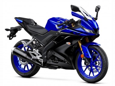 Purchase 2019-2024 Blue Matte Black Yamaha YZF R125 Motorcycle Fairings UK