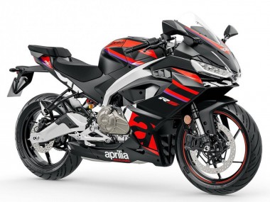 Purchase 2024-2025 Matte Black Red Aprilia RS457 Motorcycle Fairings UK