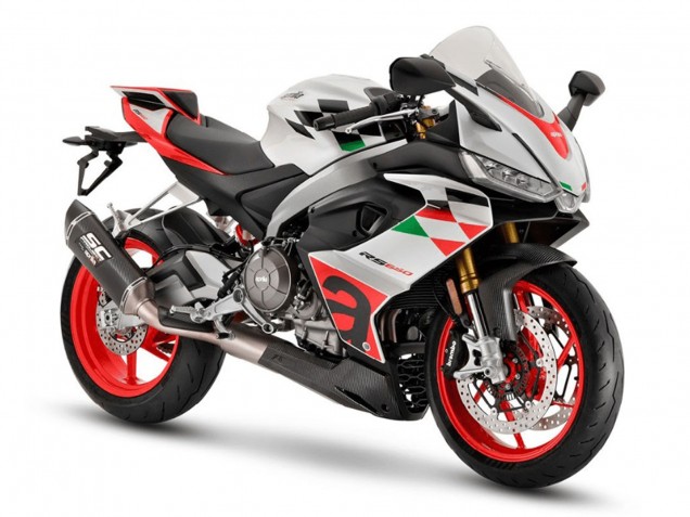 Purchase 2020-2024 White Red Black Carbon Fiber Green Aprilia RS660 Motorcycle Fairings UK