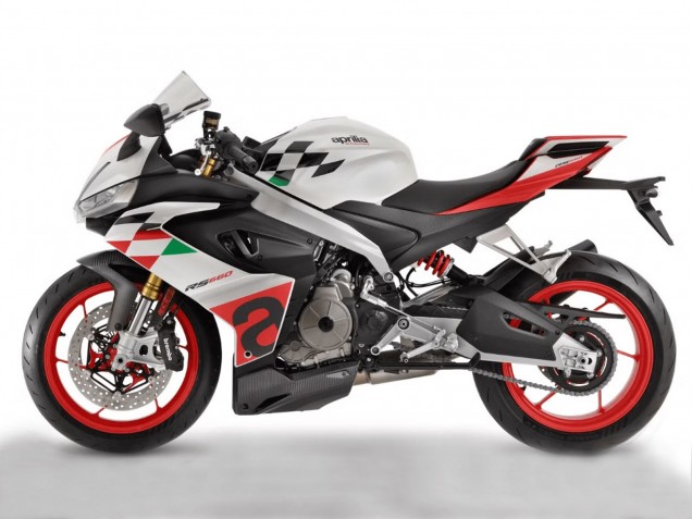 Purchase 2020-2024 White Red Black Carbon Fiber Green Aprilia RS660 Motorcycle Fairings UK