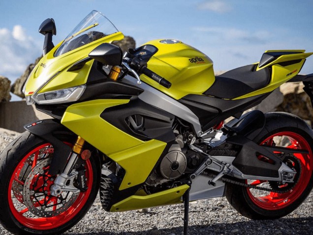Purchase 2020-2024 Matte Gold Aprilia RS660 Motorcycle Fairings UK