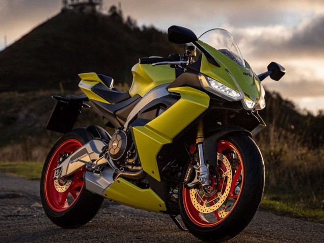 Purchase 2020-2024 Matte Gold Aprilia RS660 Motorcycle Fairings UK