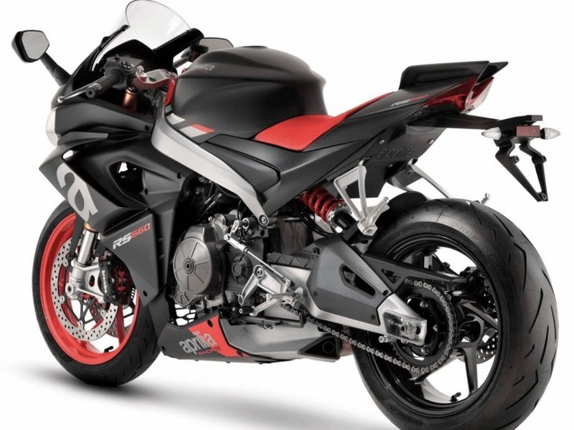 Purchase 2020-2024 Matte Black Silver Red Aprilia RS660 Motorcycle Fairings UK