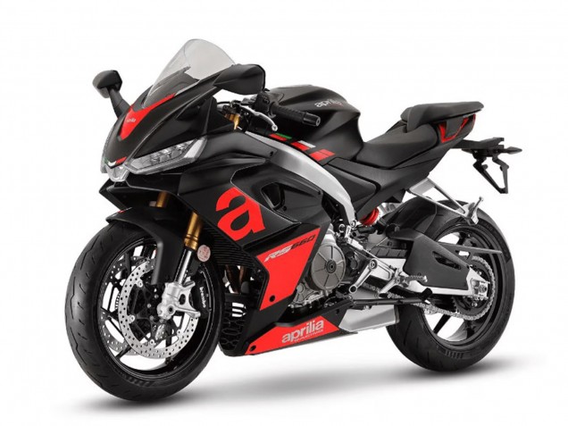 Purchase 2020-2024 Matte Black Red Aprilia RS660 Motorcycle Fairings UK