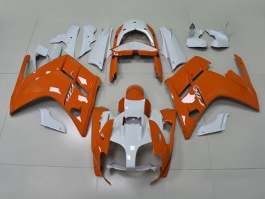 Purchase 2007-2012 Orange White Yamaha FJR1300 Motorcycle Fairings UK