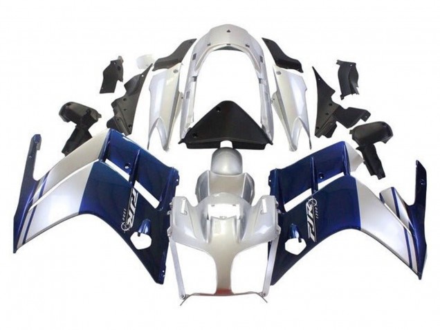 Purchase 2013-2015 Dark Blue Silver Yamaha FJR1300 Motorcycle Fairings UK