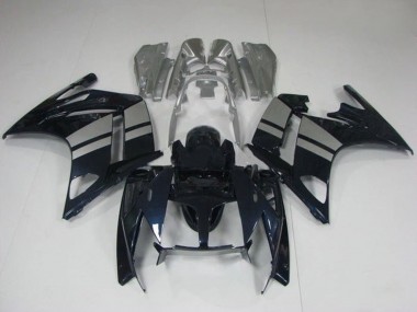 Purchase 2013-2015 Black Silver Stripe Yamaha FJR1300 Motorcycle Fairings UK