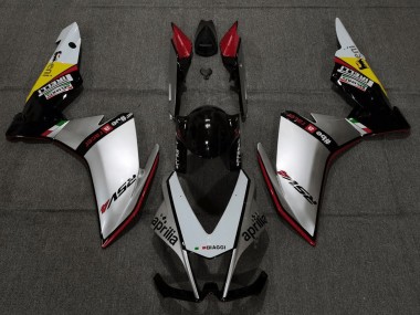 Purchase 2009-2015 Silver Red Black Yellow Aprilia RSV4 1000 Bike Fairings UK