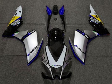 Purchase 2009-2015 Silver Black Blue Yellow Aprilia RSV4 1000 Motorcycle Fairings UK