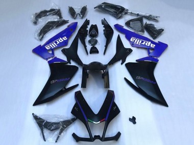 Purchase 2009-2015 Matte Black Blue Aprilia RSV4 1000 Motorcycle Fairings UK