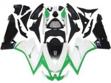 Purchase 2009-2015 White Green Black Aprilia RSV4 1000 Motorcycle Fairings UK