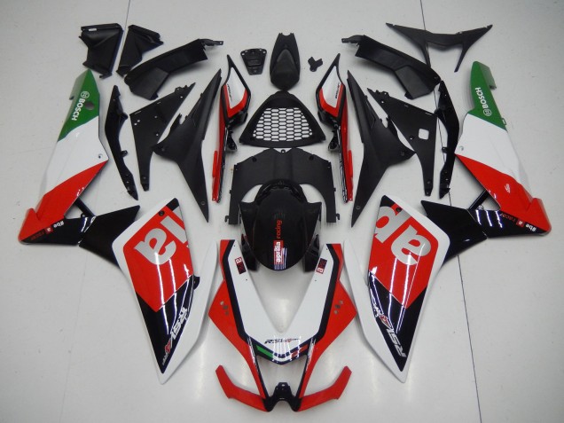 Purchase 2009-2015 Red White Black Green Grey Aprilia RSV4 1000 Motorcycle Fairings UK