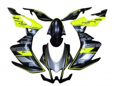 Purchase 2009-2015 Matte Black Grey Green Aprilia RSV4 1000 Motorcycle Fairings UK