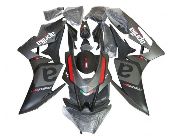 Purchase 2009-2015 Matte Black Grey Red Aprilia RSV4 1000 Motorcycle Fairings UK