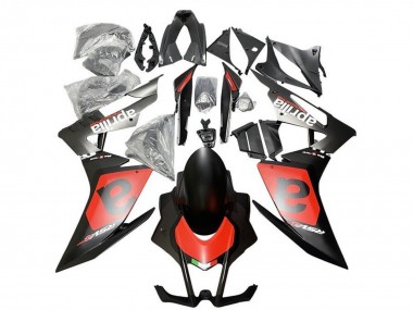 Purchase 2009-2015 Matte Black Red White Aprilia RSV4 1000 Motorcycle Fairings UK