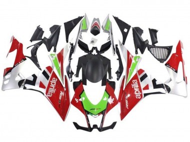 Purchase 2009-2015 Red White Green Aprilia RSV4 1000 Motorbike Fairings UK