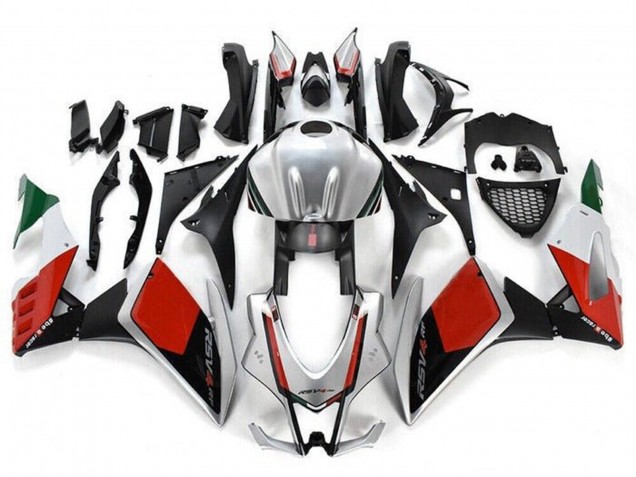 Purchase 2009-2015 Silver Black Red Green Aprilia RSV4 1000 Motorcycle Fairing Kits UK