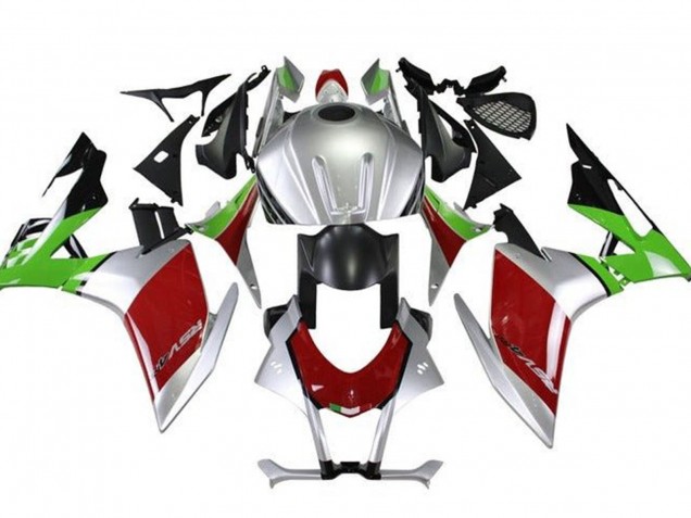 Purchase 2009-2015 Silver Black Red Green Aprilia RSV4 1000 Motorcycle Fairings UK