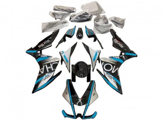Purchase 2009-2015 Silver Black Blue Aprilia RSV4 1000 Motorcycle Fairings UK