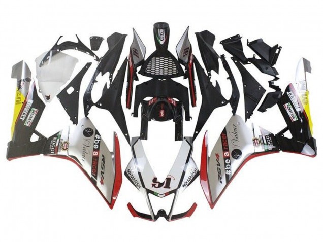 Purchase 2009-2015 Silver Red Green Yellow Beacon Aprilia RSV4 1000 Motorcycle Fairings UK