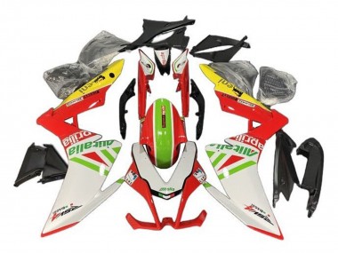 Purchase 2009-2015 White Red Green Yellow Aprilia RSV4 1000 Motorcycle Fairings UK