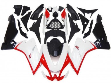 Purchase 2009-2015 White Red Black Aprilia RSV4 1000 Motorcycle Fairings UK