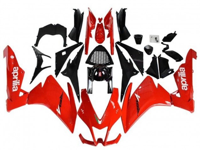 Purchase 2009-2015 Red Aprilia RSV4 1000 Motorcycle Fairings UK