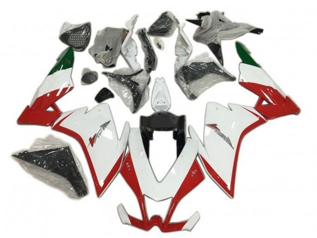 Purchase 2009-2015 Red White Green Aprilia RSV4 1000 Motorcycle Fairings UK